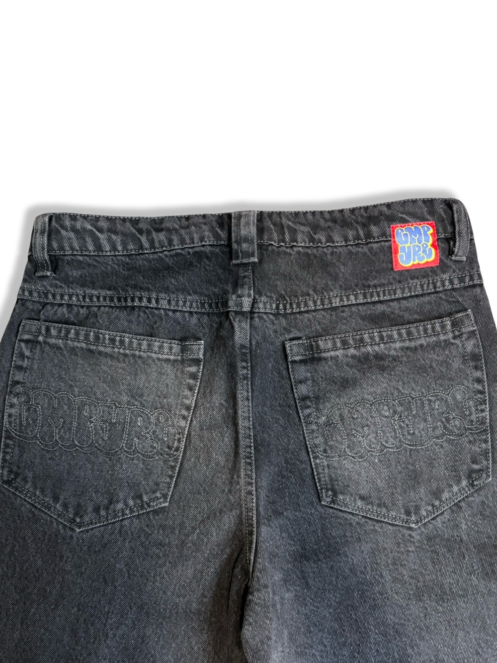 Empyre Baggy Jeans with Back Pocket Embroidery